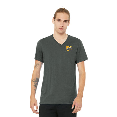 BELLA+CANVAS® Unisex Heather CVC V-Neck Tee
