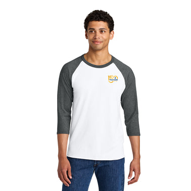 Jerzees® Unisex Premium Blend Combed Ring Spun 3/4-Sleeve Raglan Tee