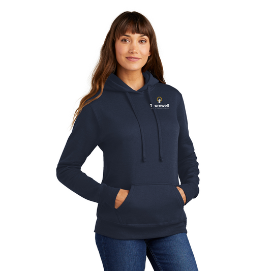 Port & Company® Women's Core Fleece Pullover Hooded Sweatshirt