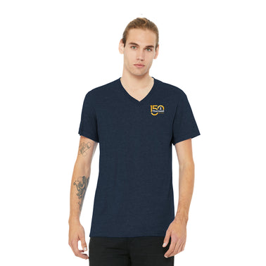 BELLA+CANVAS® Unisex Heather CVC V-Neck Tee