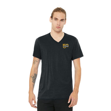 BELLA+CANVAS® Unisex Heather CVC V-Neck Tee