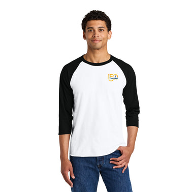 Jerzees® Unisex Premium Blend Combed Ring Spun 3/4-Sleeve Raglan Tee