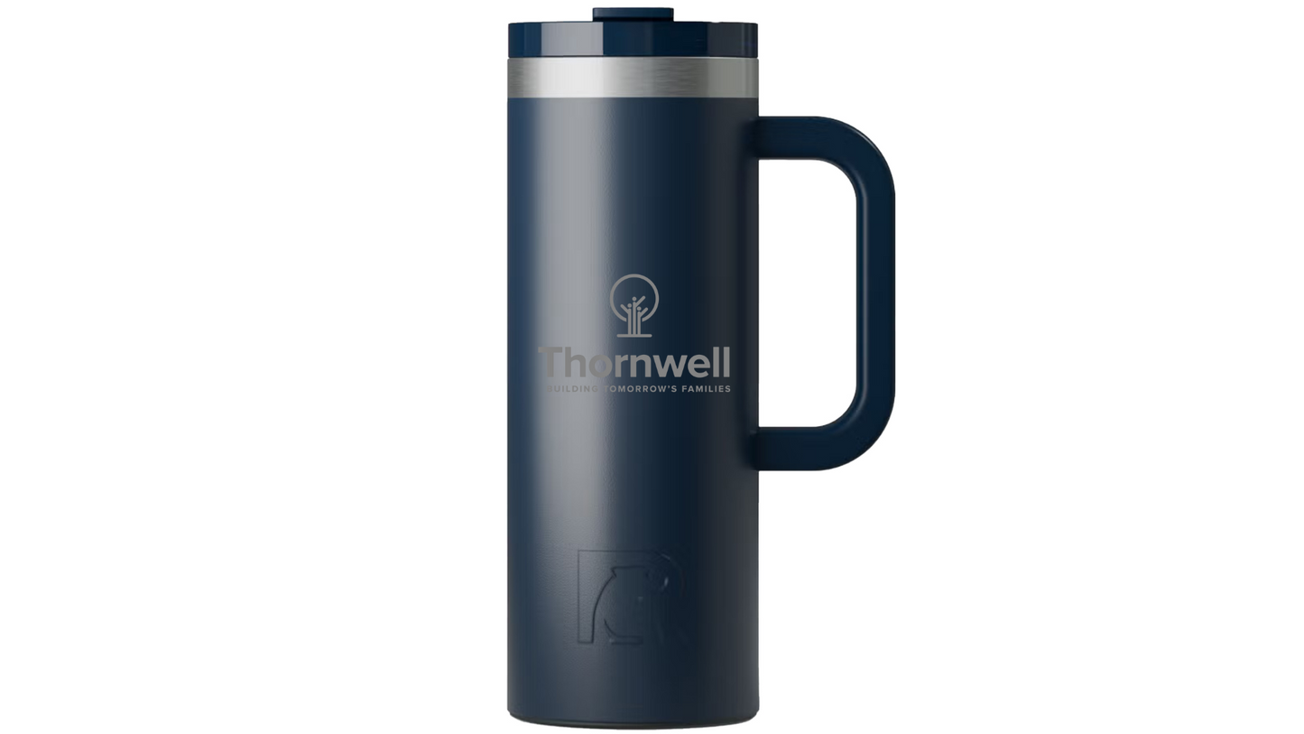 20 oz RTIC® Stainless Steel Ceramic Lined Road Trip Travel Mug